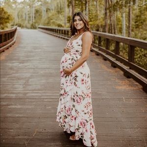 High low chiffon dress